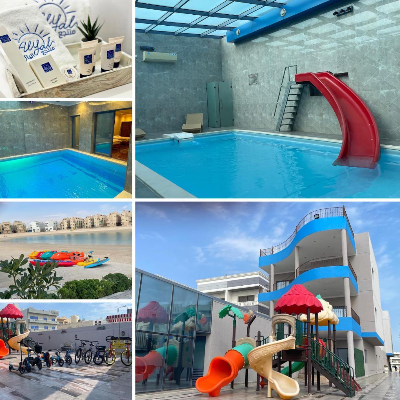 منتجع اليال Alyal Resort Al Khiran Esterno foto